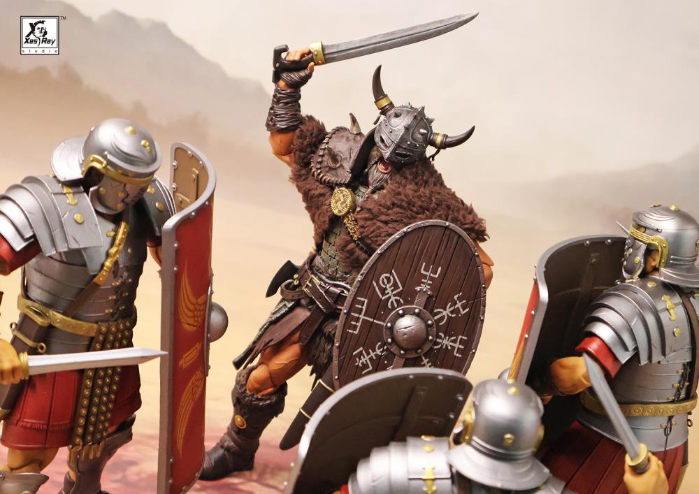 Combatants Fight For Glory Krimharth the Barbarian Mercenary 1/12 Scale Action Figure Gallery Image 11