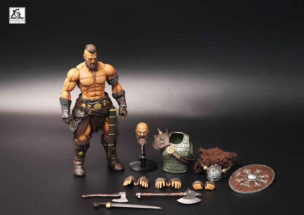 Combatants Fight For Glory Krimharth the Barbarian Mercenary 1/12 Scale Action Figure Gallery Image 6