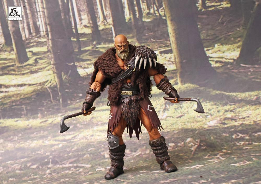 Combatants Fight For Glory Branthoc the Bear Head 1/12 Scale Action Figure Gallery Image 9