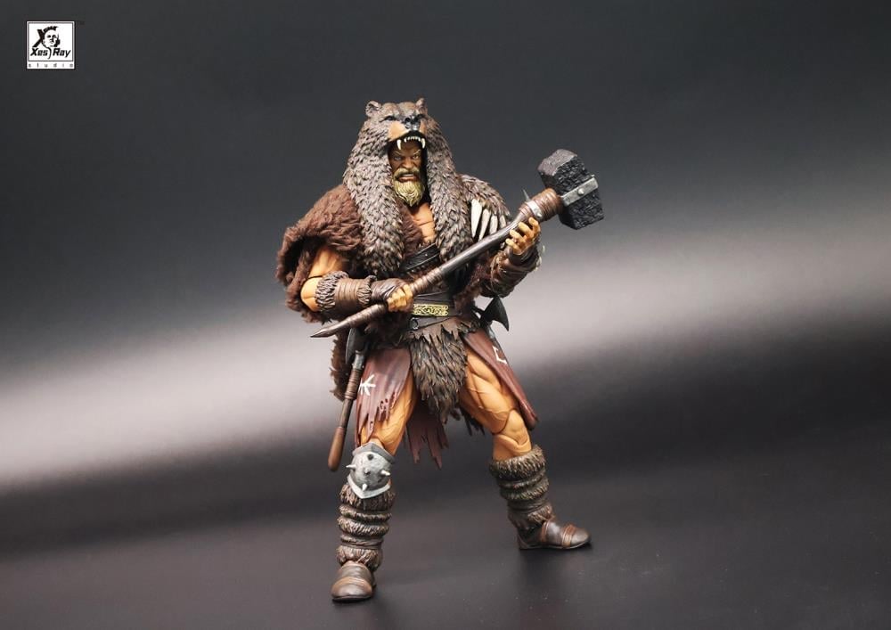 Combatants Fight For Glory Branthoc the Bear Head 1/12 Scale Action Figure Gallery Image 6