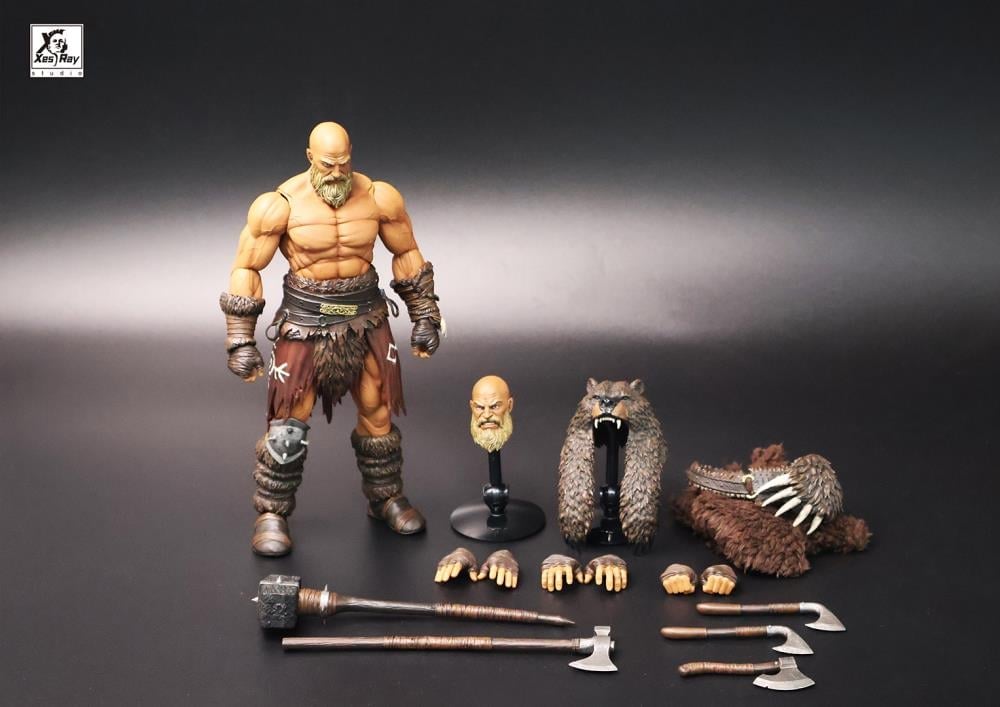 Combatants Fight For Glory Branthoc the Bear Head 1/12 Scale Action Figure Gallery Image 7