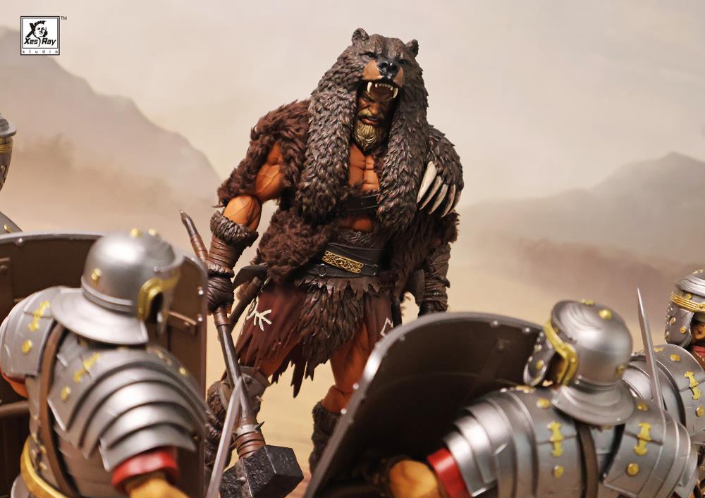 Combatants Fight For Glory Branthoc the Bear Head 1/12 Scale Action Figure Gallery Image 10