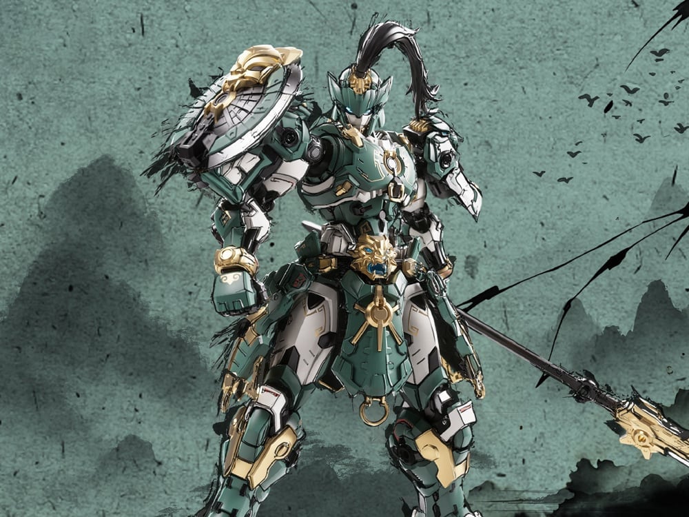 CangDao CD-AS-01 Tian Wei Patrolman Dragon Spear Mecha Model Kit