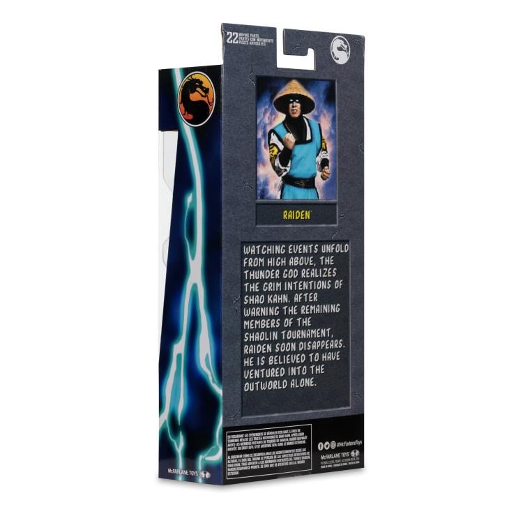 Mortal Kombat Klassic Raiden 7" Action Figure Gallery Image 13