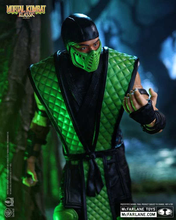 Mortal Kombat Klassic Reptile 7" Action Figure Gallery Image 4