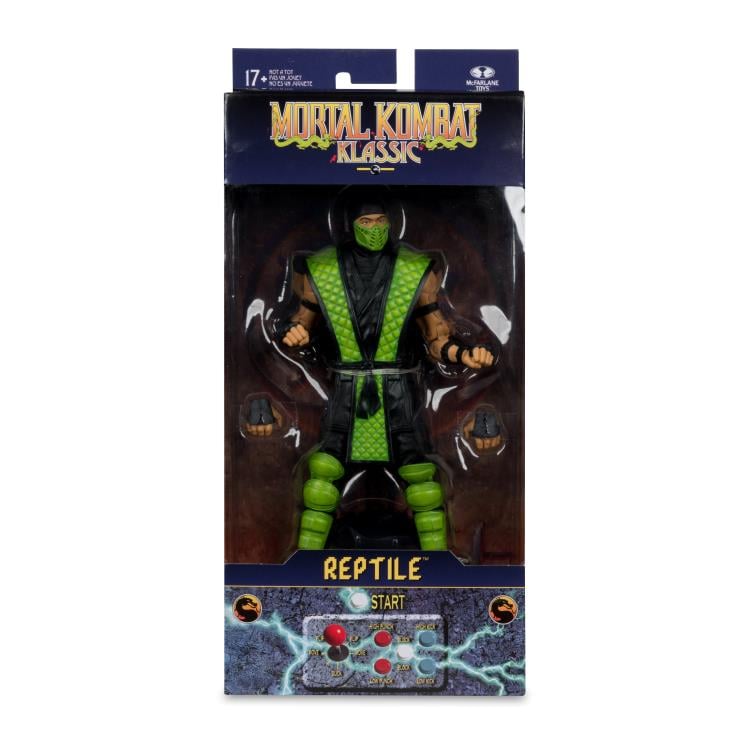 Mortal Kombat Klassic Reptile 7" Action Figure Gallery Image 11