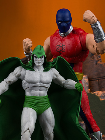 Justice League of America: Black Vengeance DC Multiverse Atom Smasher vs. The Spectre Mega Action Figure Two-Pack Gallery Image 2