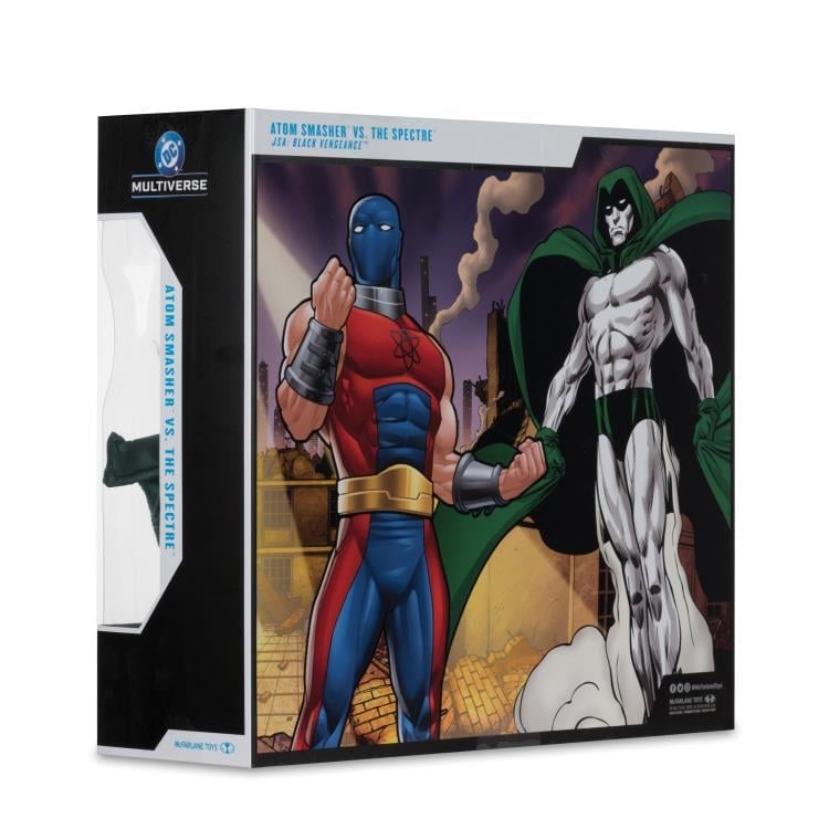 Justice League of America: Black Vengeance DC Multiverse Atom Smasher vs. The Spectre Mega Action Figure Two-Pack Gallery Image 14