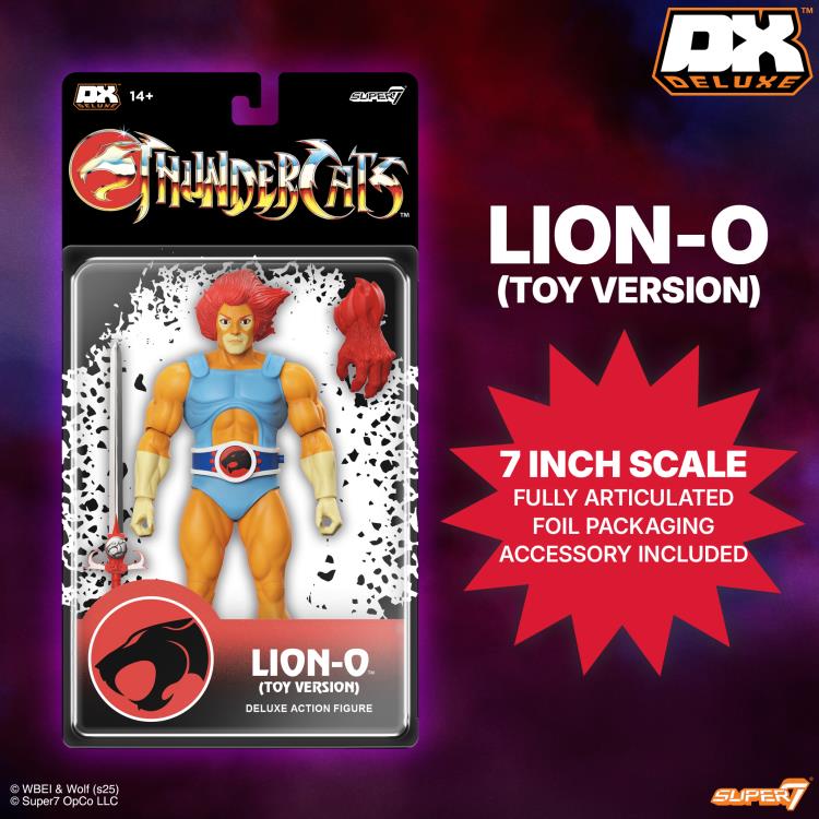 ThunderCats Deluxe Lion-O (Toy Recolor Ver.) Action Figure Gallery Image 5