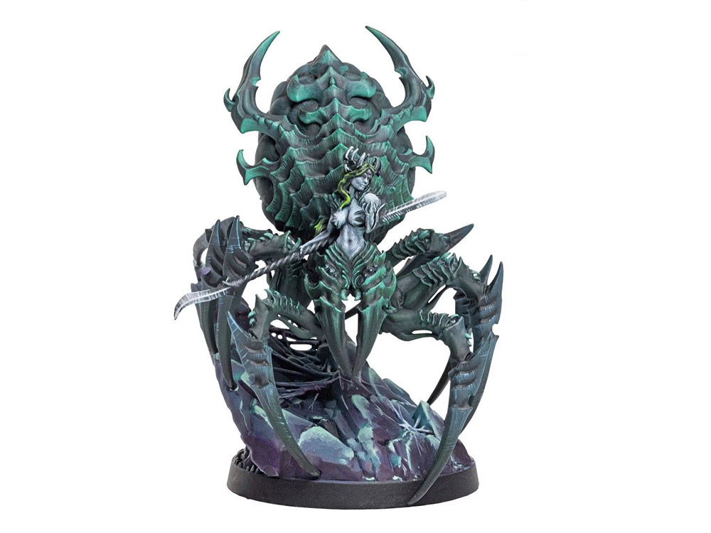Dungeons & Lasers: Spider Matriarch Miniature Gallery Image 1