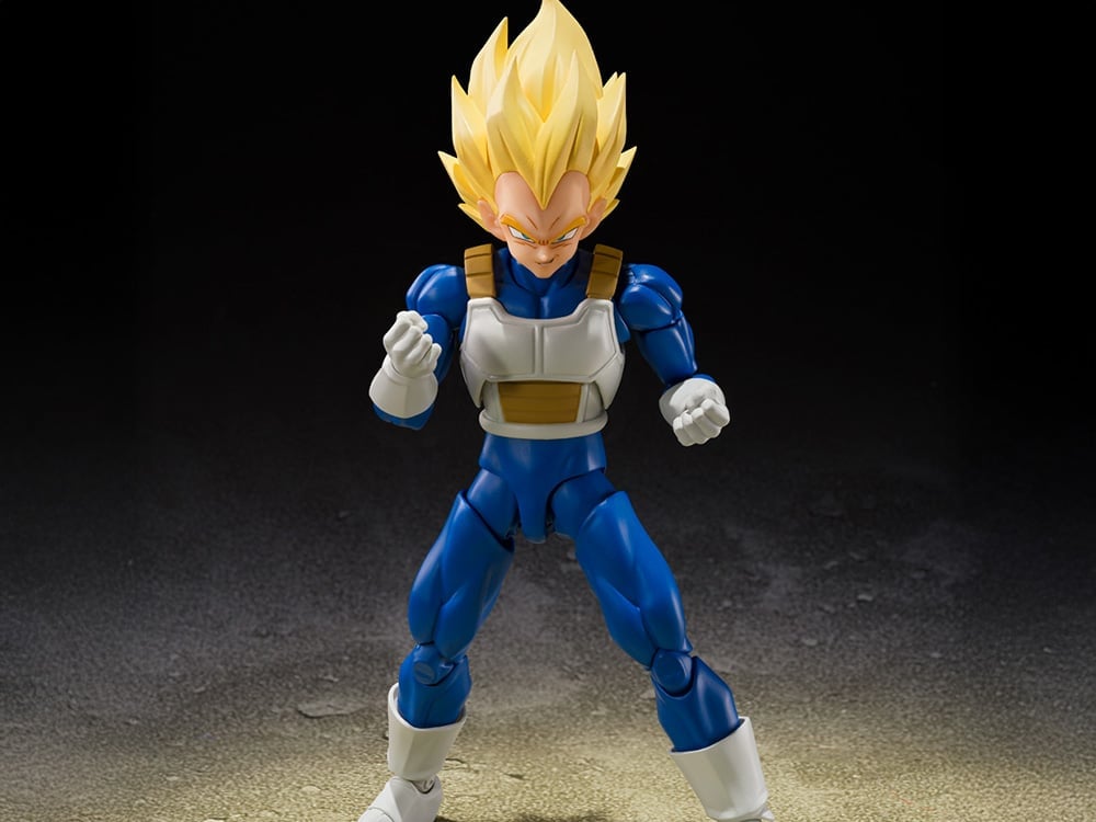 Dragon Ball Z S.H.Figuarts Super Saiyan Vegeta (Dangerous Pride) Action Figure Gallery Image 1