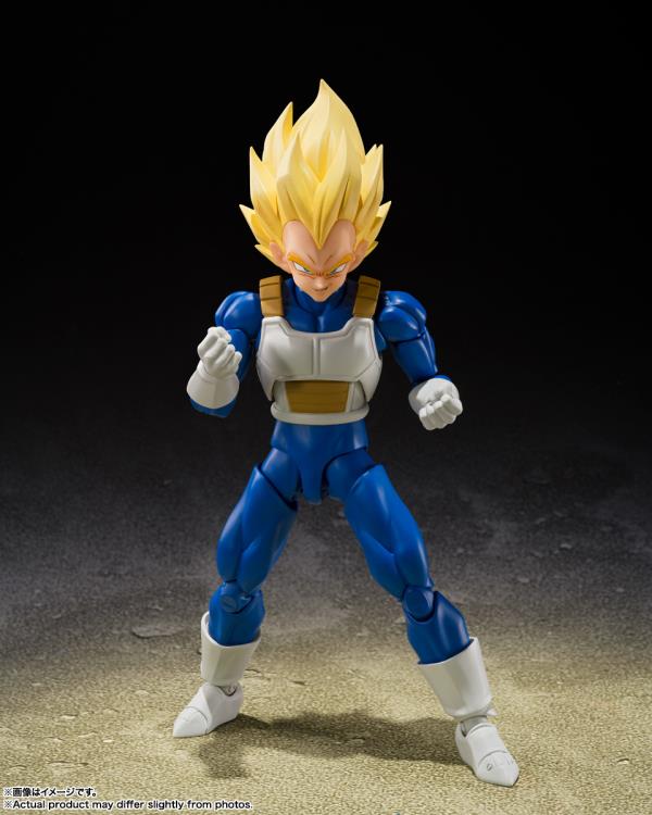 Dragon Ball Z S.H.Figuarts Super Saiyan Vegeta (Dangerous Pride) Action Figure Gallery Image 3
