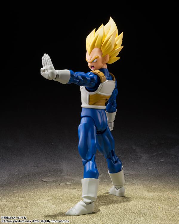 Dragon Ball Z S.H.Figuarts Super Saiyan Vegeta (Dangerous Pride) Action Figure Gallery Image 4