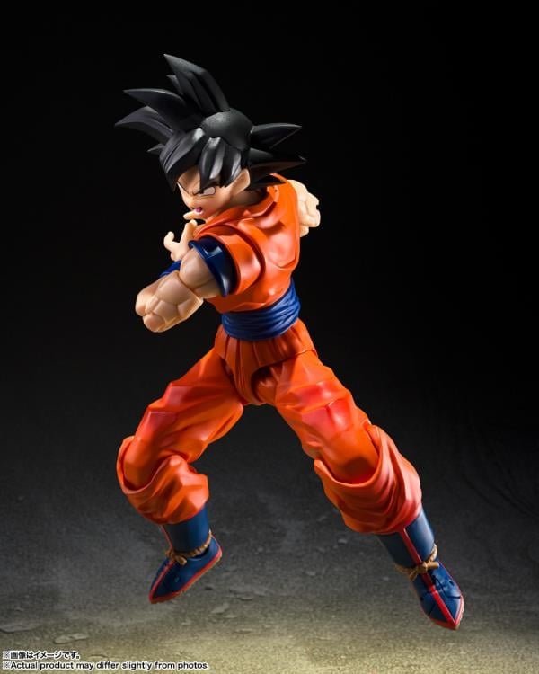 Dragon Ball Z S.H.Figuarts Son Goku (Kind-hearted Saiyan) Action Figure Gallery Image 6