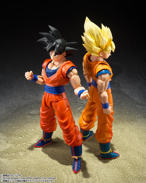 Dragon Ball Z S.H.Figuarts Son Goku (Kind-hearted Saiyan) Action Figure Gallery Image 10