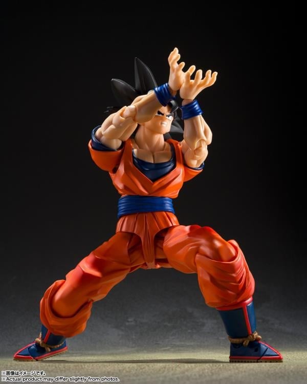 Dragon Ball Z S.H.Figuarts Son Goku (Kind-hearted Saiyan) Action Figure Gallery Image 5