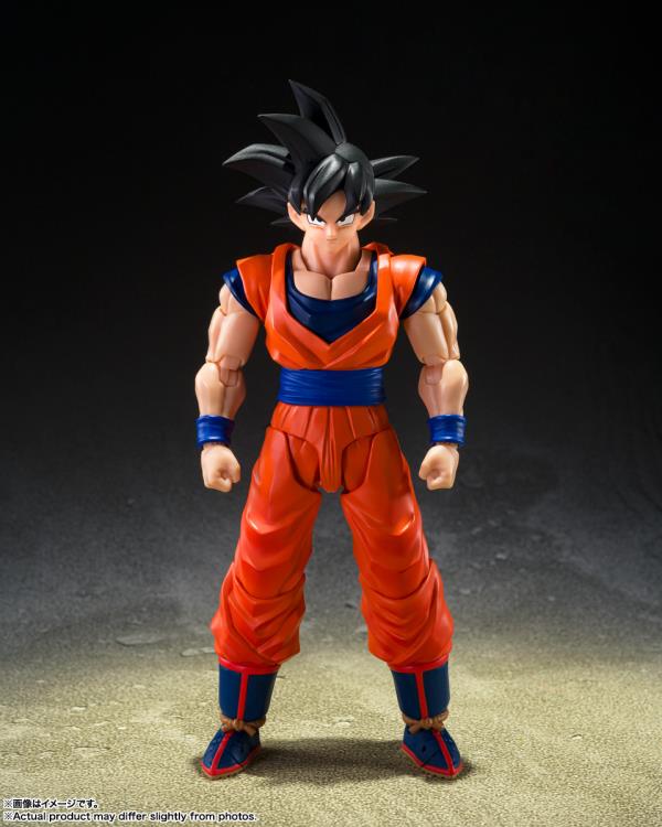 Dragon Ball Z S.H.Figuarts Son Goku (Kind-hearted Saiyan) Action Figure Gallery Image 8