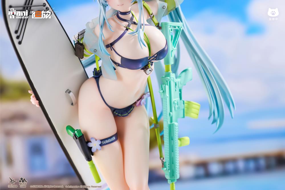 Girls' Frontline 2: Exilium HK416 Klukai (Cerulean Breaker Ver.) 1/7 Scale Figure Gallery Image 11