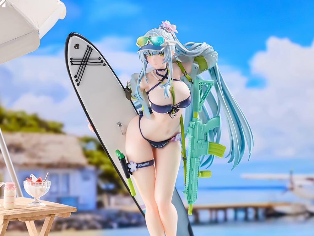 Girls' Frontline 2: Exilium HK416 Klukai (Cerulean Breaker Ver.) 1/7 Scale Figure Gallery Image 1