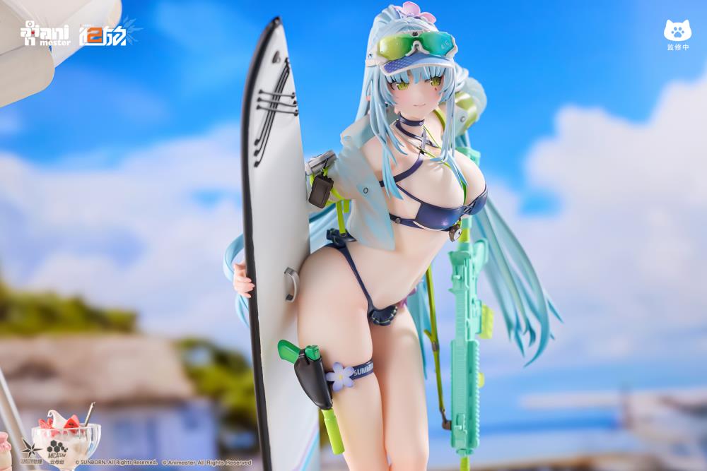 Girls' Frontline 2: Exilium HK416 Klukai (Cerulean Breaker Ver.) 1/7 Scale Figure Gallery Image 10