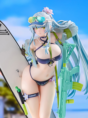 Girls' Frontline 2: Exilium HK416 Klukai (Cerulean Breaker Ver.) 1/7 Scale Figure Gallery Image 2