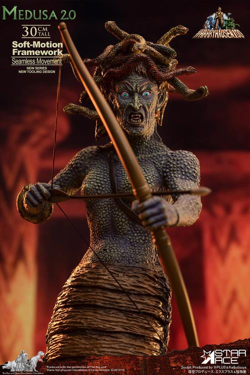 Clash of the Titans Ray Harryhausen 100th Anniversary Soft-Motion Series Medusa Action Figure Gallery Image 7