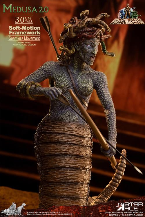 Clash of the Titans Ray Harryhausen 100th Anniversary Soft-Motion Series Medusa Action Figure Gallery Image 8