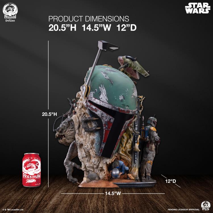 Star Wars Boba Fett (Deluxe Edition) Limited Edition Fine Art Bust Gallery Image 22