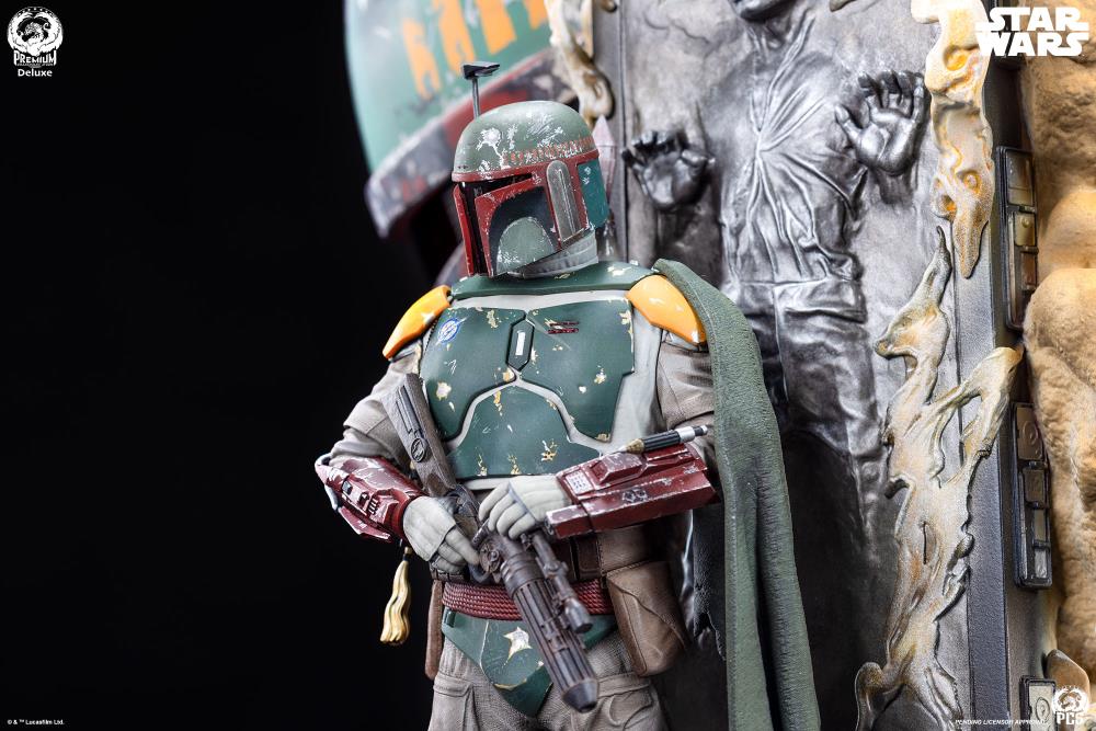 Star Wars Boba Fett (Deluxe Edition) Limited Edition Fine Art Bust Gallery Image 19