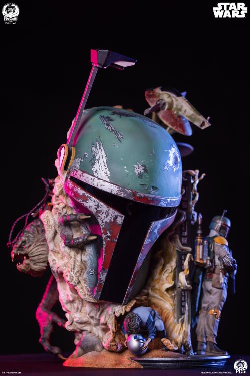 Star Wars Boba Fett (Deluxe Edition) Limited Edition Fine Art Bust Gallery Image 6