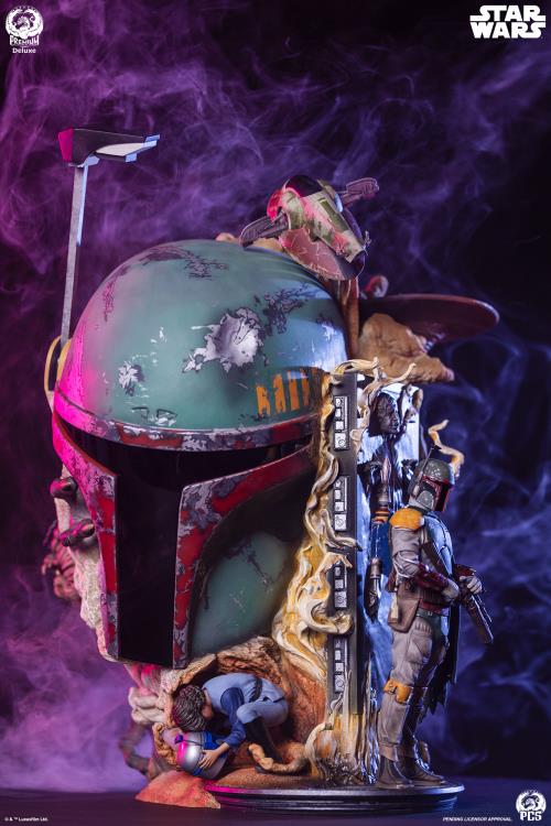 Star Wars Boba Fett (Deluxe Edition) Limited Edition Fine Art Bust Gallery Image 4