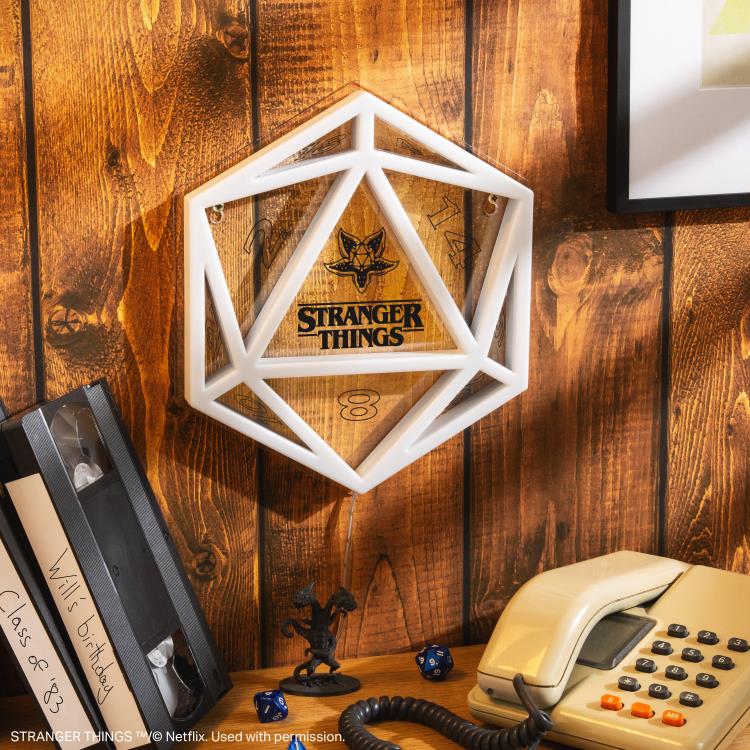 Stranger Things Season 5 Wall Mountable D20 Dice LED Neon Light Gallery Image 5