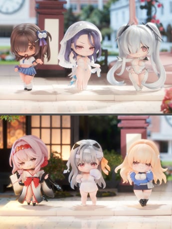 Goddess of Victory: Nikke SAC Series Vol. 3 Set of 6 Chibi Figures