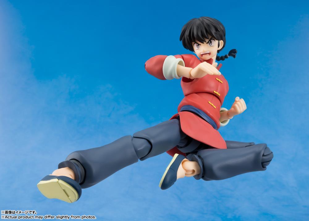 Ranma 1/2 S.H.Figuarts Ranma Saotome (Male Ver.) Action Figure Gallery Image 7