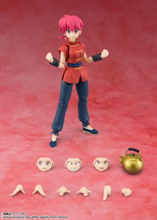 Ranma 1/2 S.H.Figuarts Ranma Saotome (Female Ver.) Action Figure Gallery Image 8