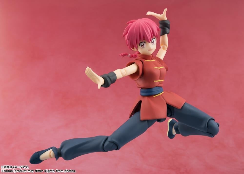 Ranma 1/2 S.H.Figuarts Ranma Saotome (Female Ver.) Action Figure Gallery Image 5