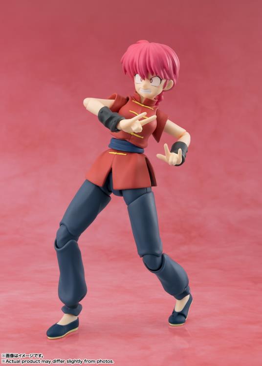 Ranma 1/2 S.H.Figuarts Ranma Saotome (Female Ver.) Action Figure Gallery Image 4