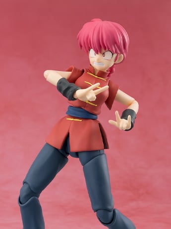 Ranma 1/2 S.H.Figuarts Ranma Saotome (Female Ver.) Action Figure Gallery Image 2