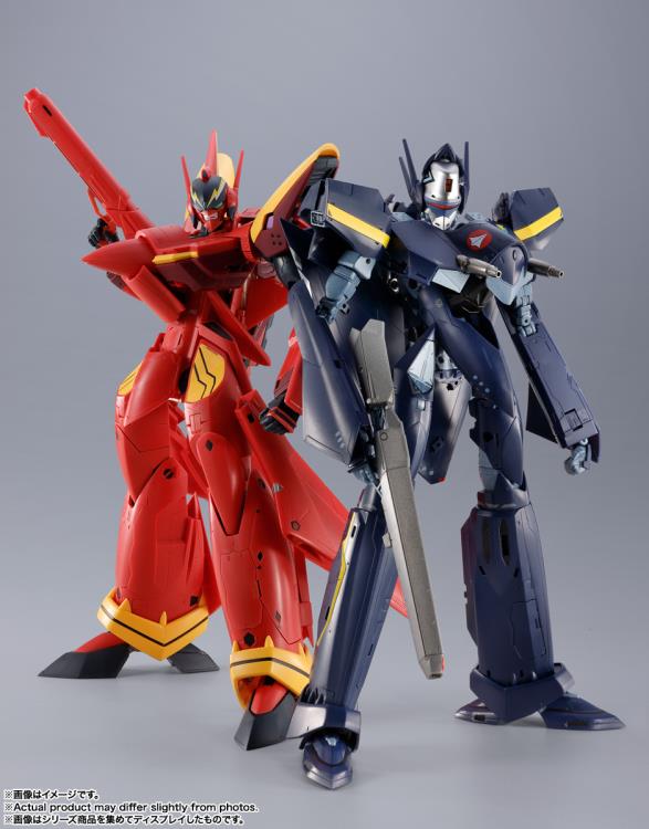 Macross 7 DX Chogokin VF-17S Nightmare Stealth Valkyrie (Gamlin Kizaki) Action Figure Gallery Image 18
