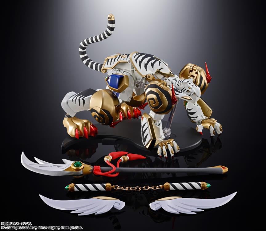 Super Robot Wars OG: Original Generation Soul of Chogokin GX-119 Dragon Tiger King / Tiger Dragon King Action Figure Gallery Image 6