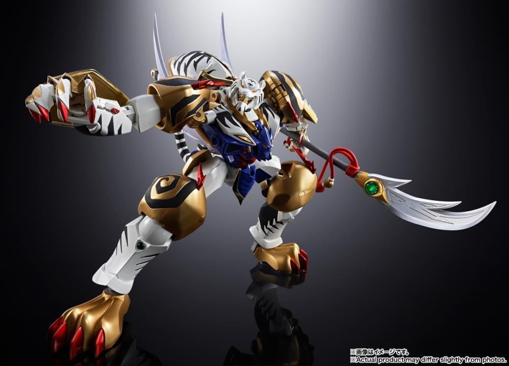 Super Robot Wars OG: Original Generation Soul of Chogokin GX-119 Dragon Tiger King / Tiger Dragon King Action Figure Gallery Image 8