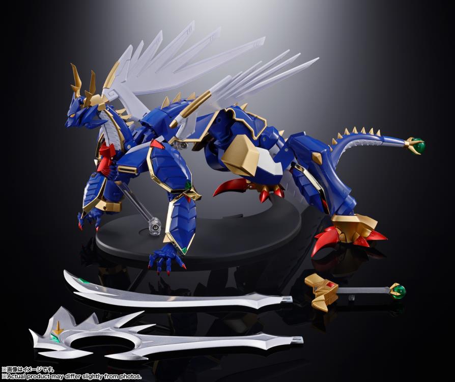 Super Robot Wars OG: Original Generation Soul of Chogokin GX-119 Dragon Tiger King / Tiger Dragon King Action Figure Gallery Image 5