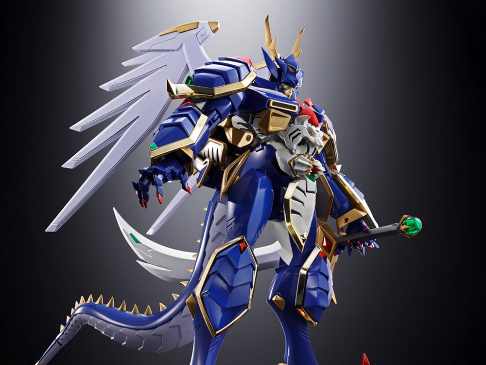 Super Robot Wars OG: Original Generation Soul of Chogokin GX-119 Dragon Tiger King / Tiger Dragon King Action Figure Gallery Image 1