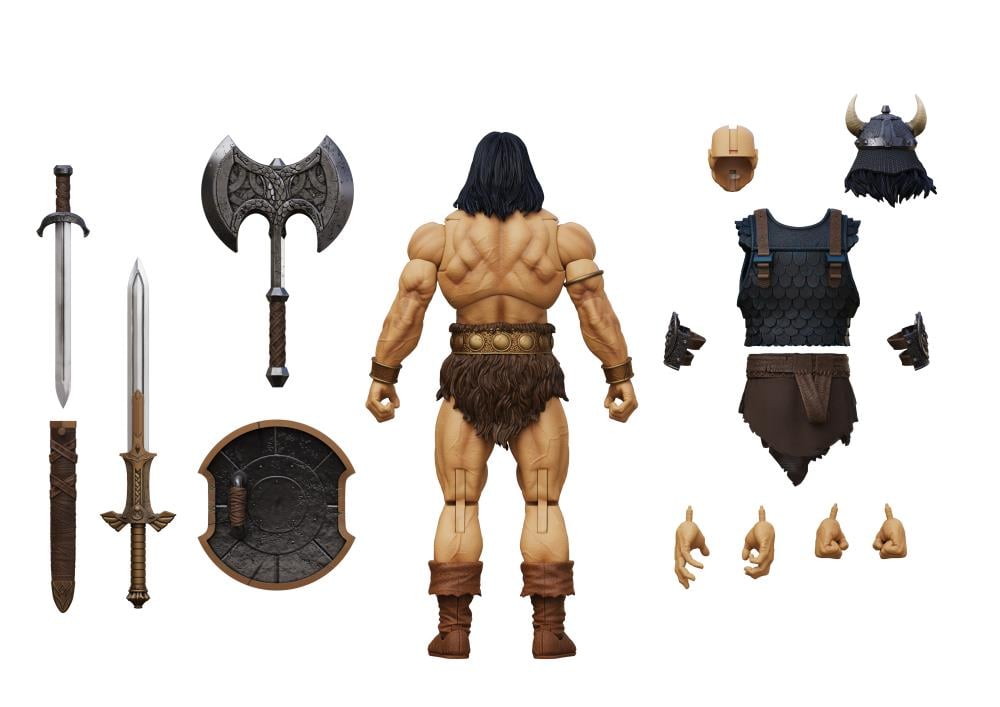 Conan the Barbarian Epic H.A.C.K.S. Conan: Reaver of the Black Coast 1/12 Scale Action Figure Gallery Image 6