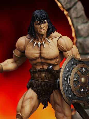Conan the Barbarian Epic H.A.C.K.S. Conan: Reaver of the Black Coast 1/12 Scale Action Figure Gallery Image 2