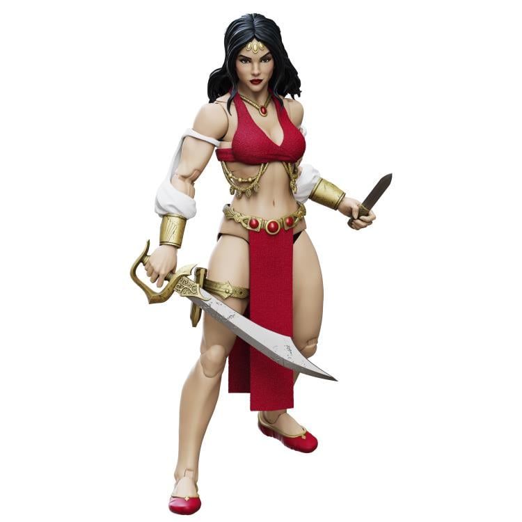 Conan the Barbarian Epic H.A.C.K.S. Belit: Queen of the Black Coast (Pirate/Shemite Queen) 1/12 Scale Action Figure Gallery Image 7