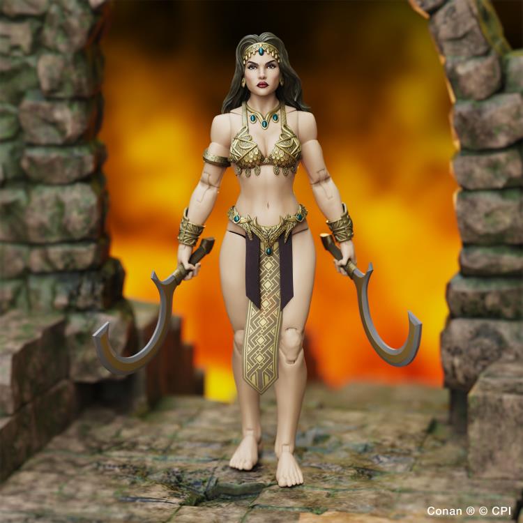 Conan the Barbarian Epic H.A.C.K.S. Belit: Queen of the Black Coast (Pirate/Shemite Queen) 1/12 Scale Action Figure Gallery Image 4