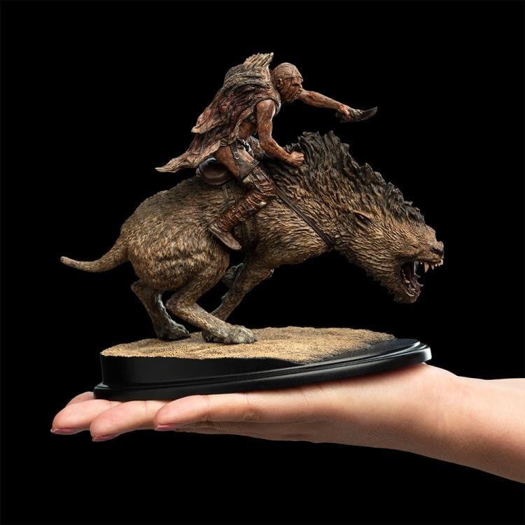 The Lord of the Rings Sharku on Warg Miniature Statue Gallery Image 14