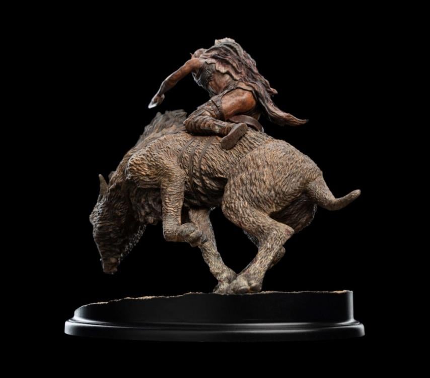 The Lord of the Rings Sharku on Warg Miniature Statue Gallery Image 6
