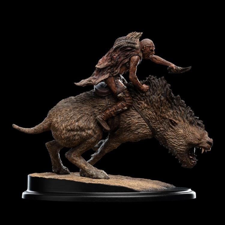 The Lord of the Rings Sharku on Warg Miniature Statue Gallery Image 3